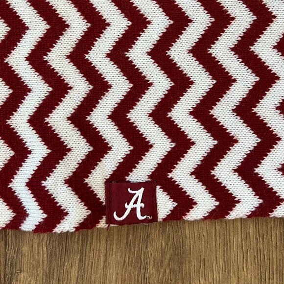 The Game Alabama Knit Chevron Infinity Scarf - Picture 2 of 9
